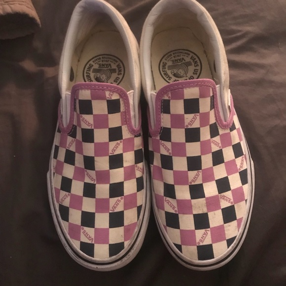 limited edition checkered vans